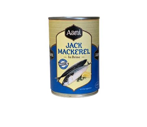 Aani Jack Mackerel in Brine 425g Box of 12
