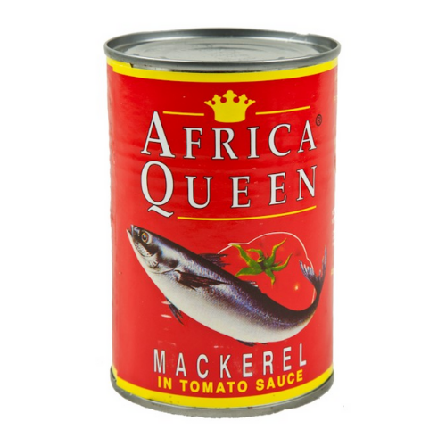 MASAfrica Queen Mackerel in Tomato Sauce 425g Box of 24-Fd
