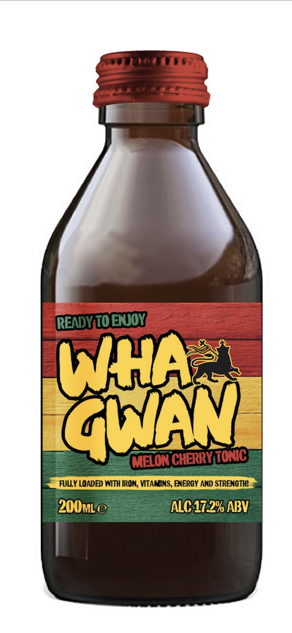 Wha Gwaan Melon Cherry Tonic 200ml