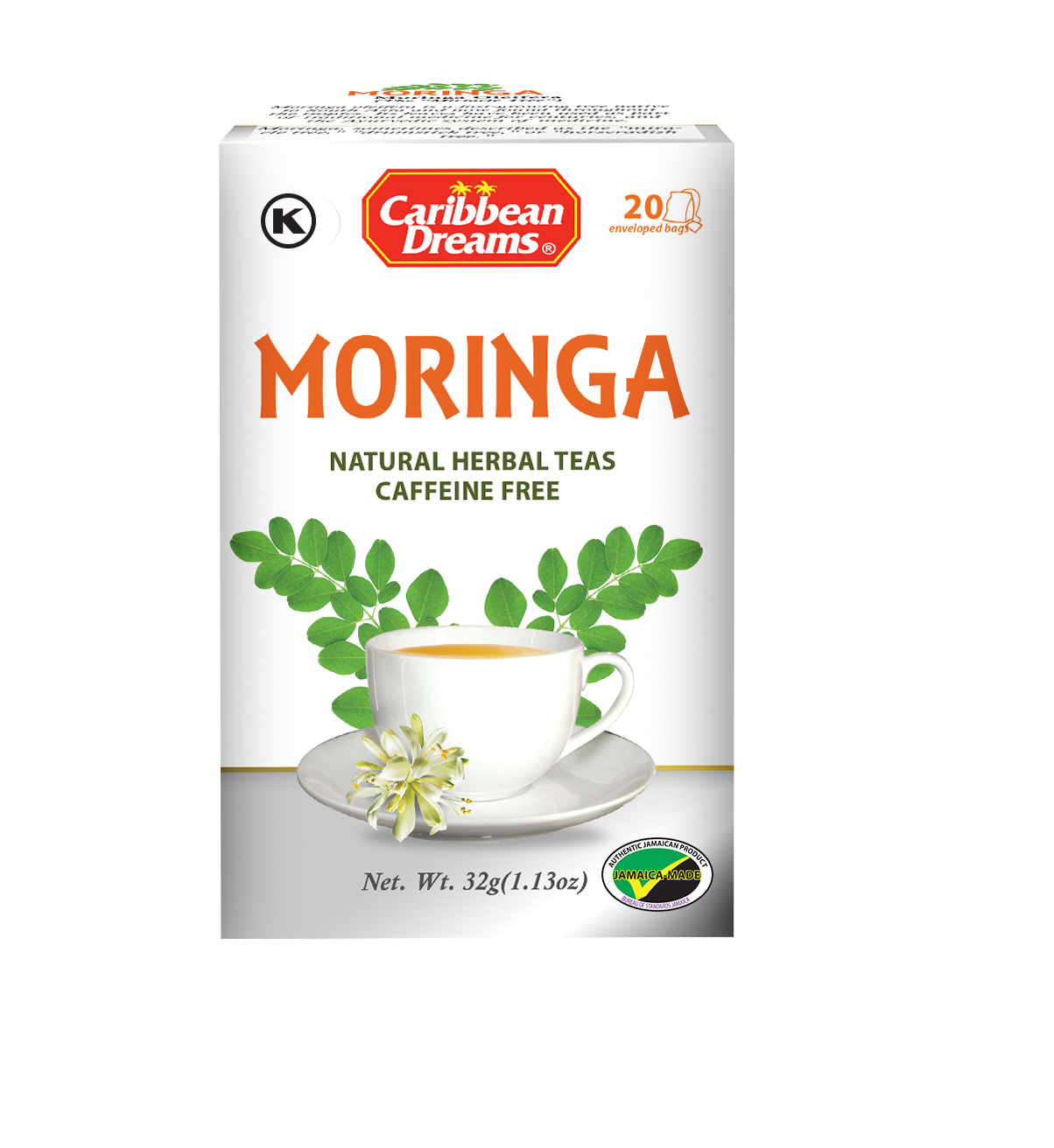 MASCaribbean Dreams Moringa Tea 20’s-Fd