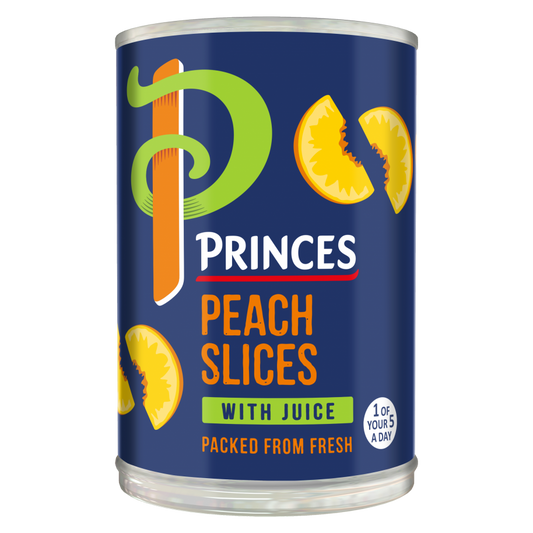 MASPrinces Peach Slices with Juice 410g-Food