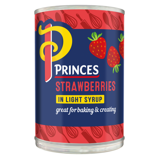 Princes Strawberries in Light Syrup 410g