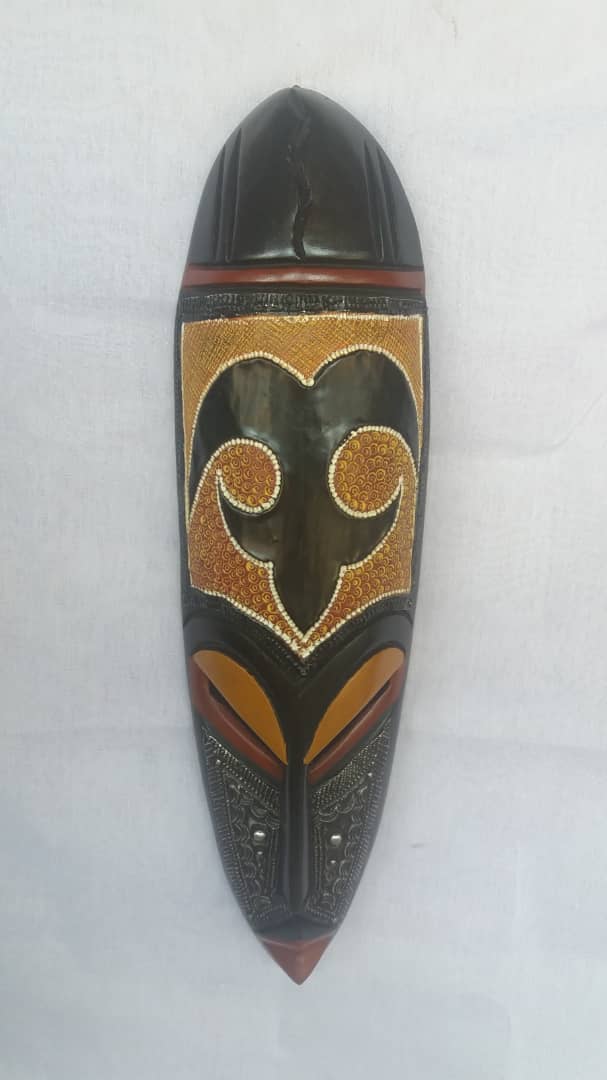 African Wooden Wall Decor Masks