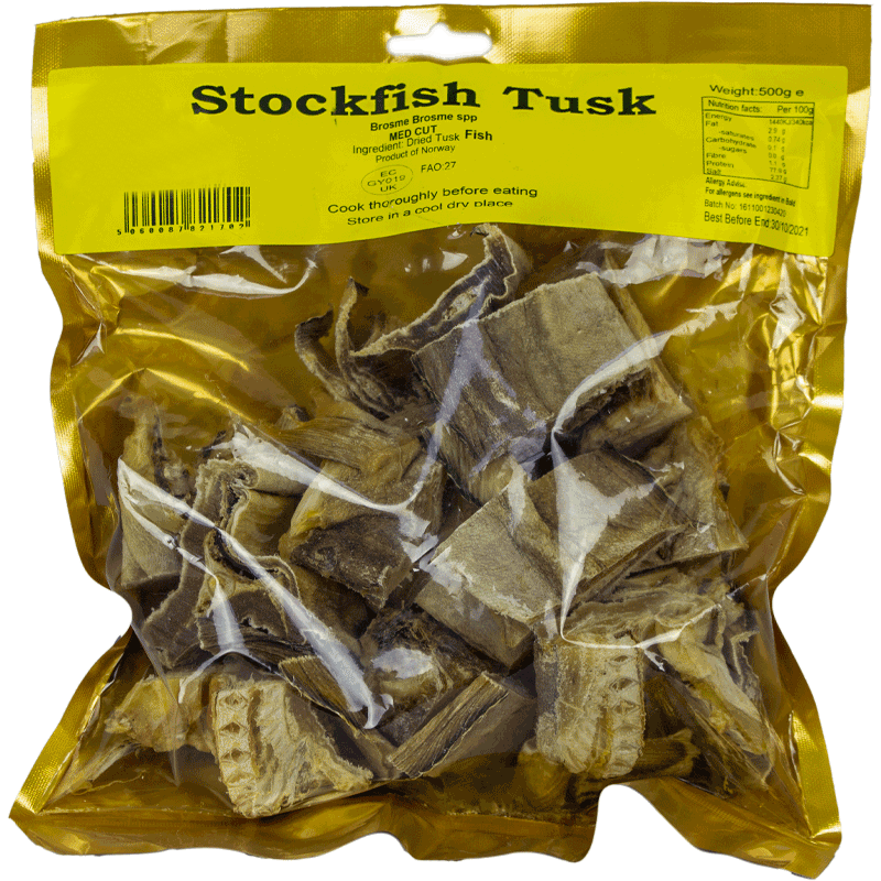 Stockfish Tusk 500g X 5
