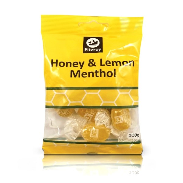 Fitzroy Hony & Lemon Menthol 100g