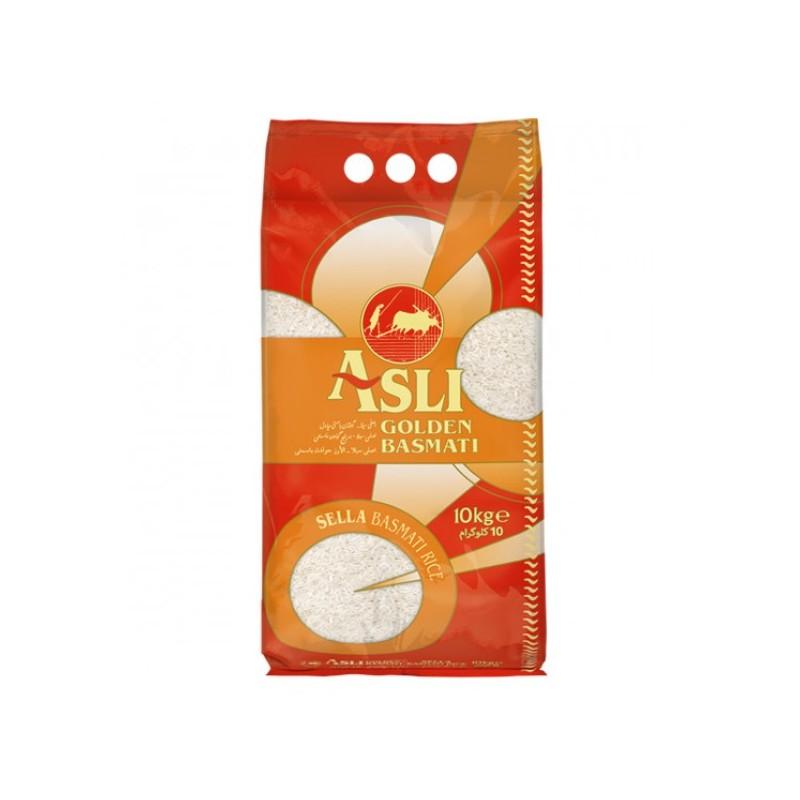 MASAsli Golden Sella Basmati 10kg Box of 1-Fd Rice - Golden Sella Asetena Pa 