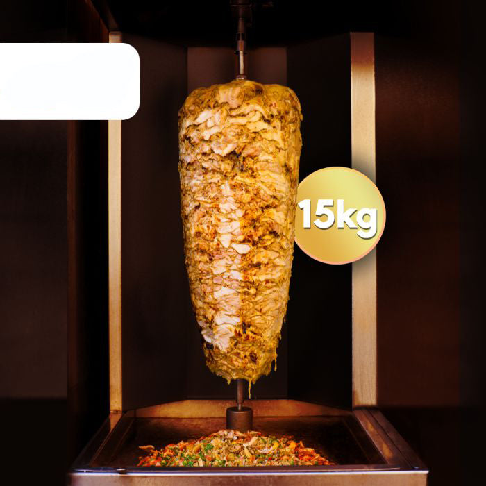 MASHalal Chicken Shawarma 1 x 15kg-Food