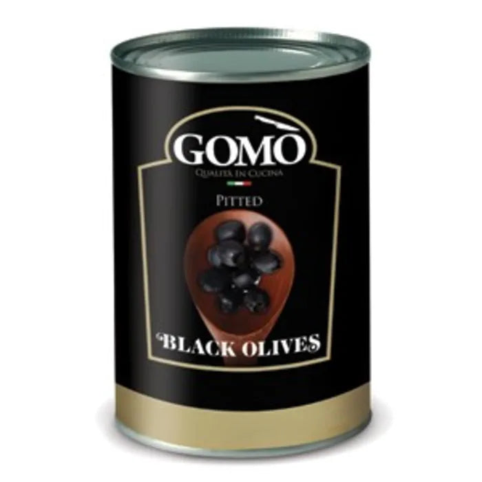 MASGomo Pitted Black Olives-1x4.15kg-Food