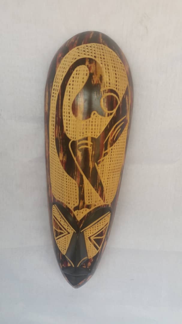 African Wooden Wall Decor Masks