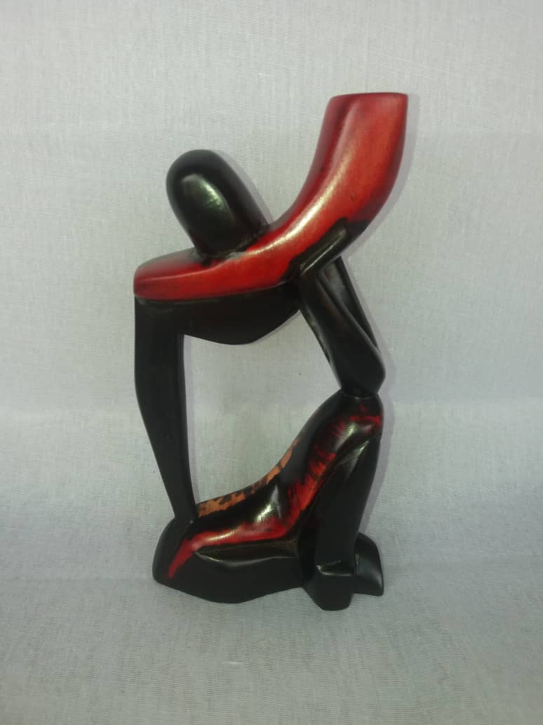 West African Culture Wood Sculpture