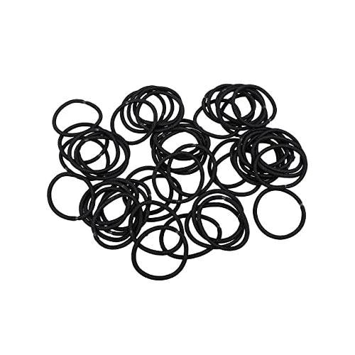 Rubber Bands Black 300Pcs