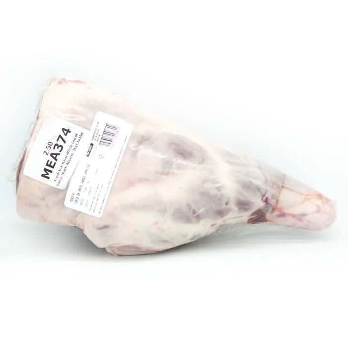 MASFresh UK Halal Whole Leg of Lamb (Price Per Kg) Pack Appx.4 kg-Food