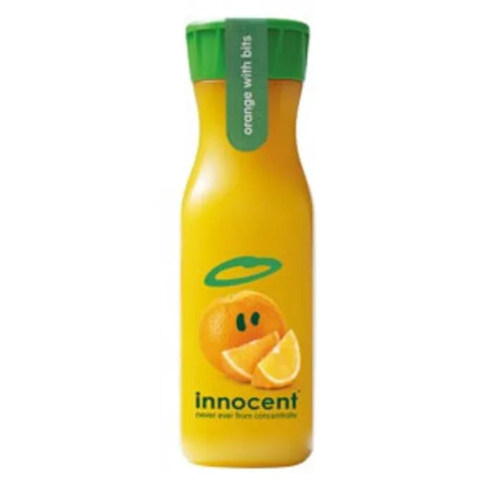 MASInnocent Orange Juice (With Bits) 8 x 330ml-Food