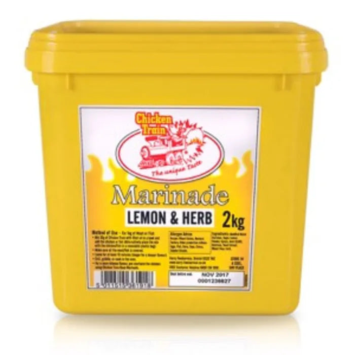 MASChicken Train Piri-Piri Marinade Lemon & Herb Baste (Yellow)- 2kg-Food