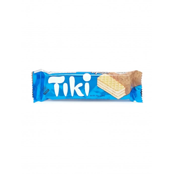 Tiki Coated Wafer with Vanilla Cream Filling 19.5g