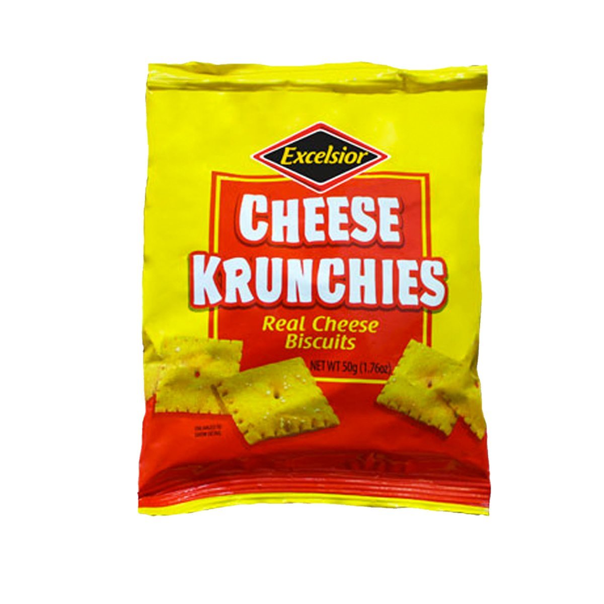 MASExcelsior Cheese Krunchies 50g Box of 24-Fd