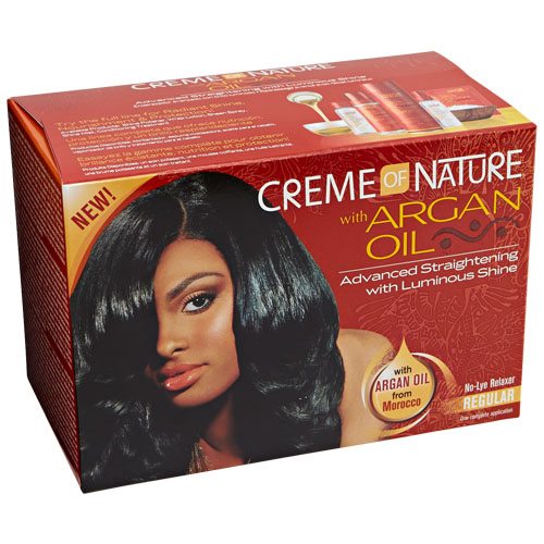 Creme Of Nature Argan Oil Relaxer Kit Regular