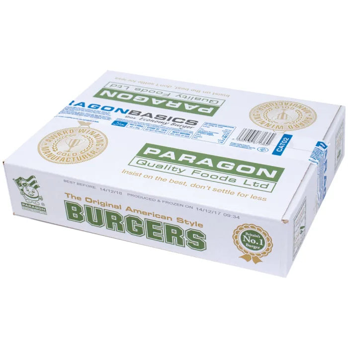 MASParagon Basics Economy Halal Beef Burger (2oz) 48 x 56g-Food