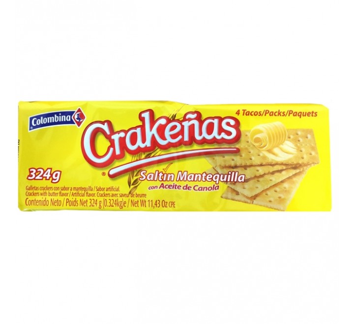 MASColombina Crackenas Butter 300g-Fd