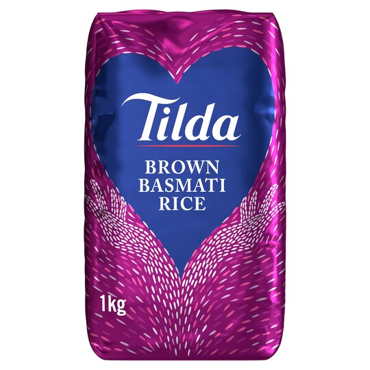 Tilda Brown Basmati Rice 1kg