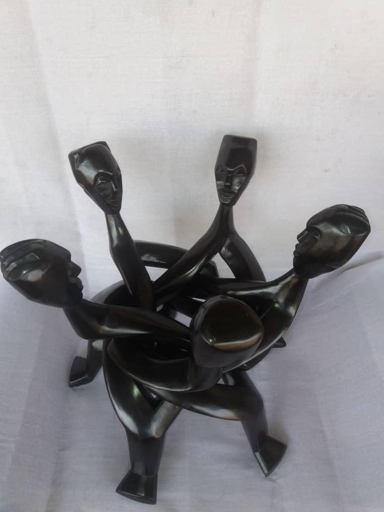 Unique Large Wooden Sculpture