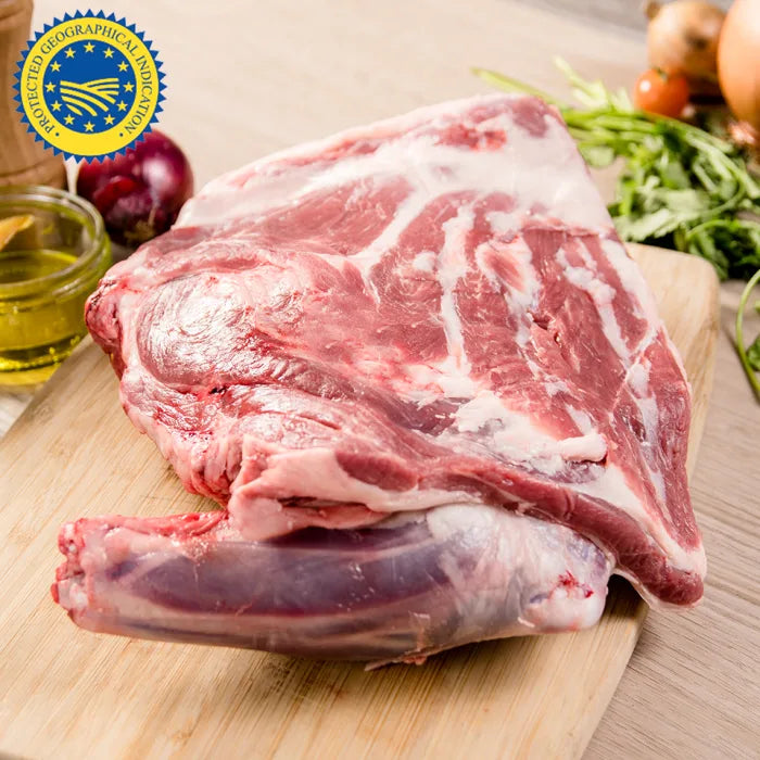 MASFresh Welsh Halal Lamb Bone in Shoulders (Price Per Kg) Box Appx. 5kg-Food