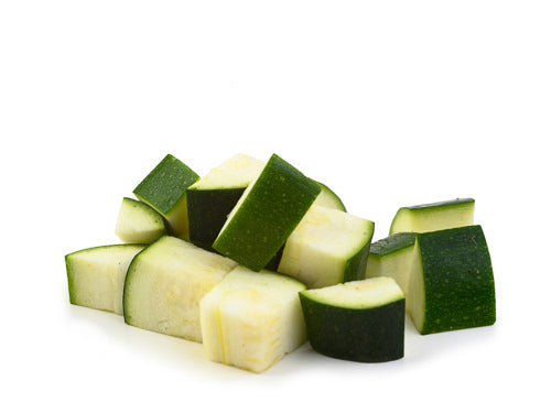 Prepared Courgette Diced 15mm