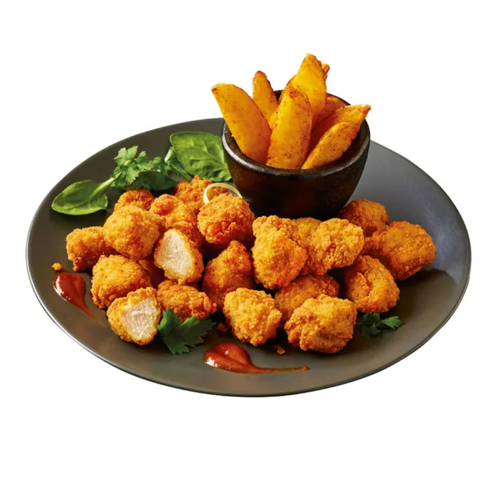 Tyson Halal Whole Muscle Southern Fried Poppin Chicken-1x1kg-Food