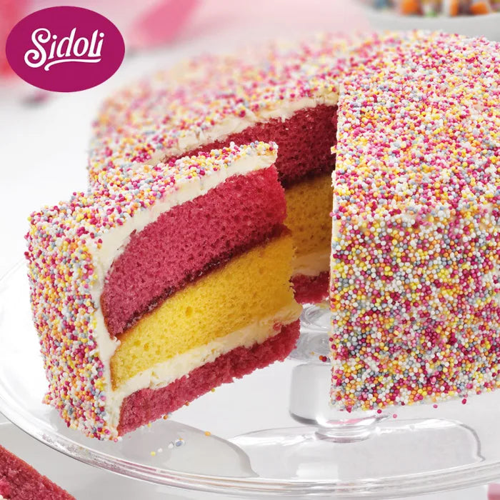 Sidoli Sophie Clementina's Angel Sparkle Cake 1.9kg-Food Fruit Cakes Asetena Pa 