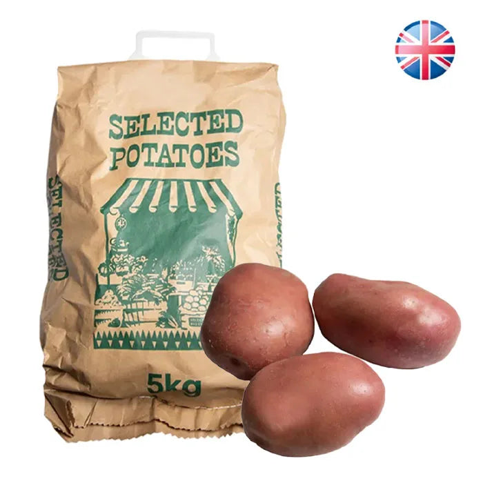Selected UK Red Potatoes-1x5kg-Food