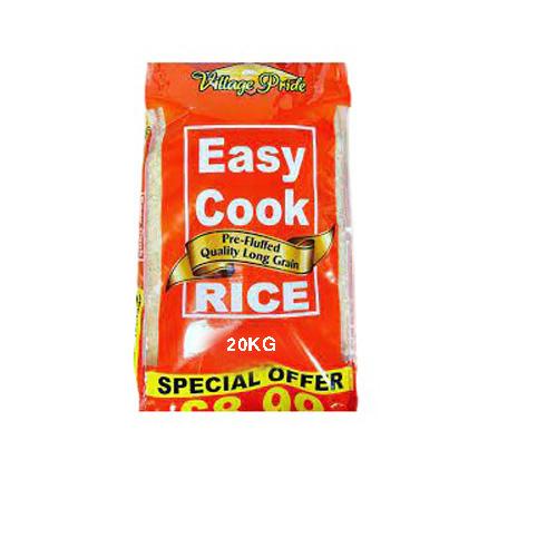 MASVillage Pride Easy Cook Rice 20kg Box of 1-Fd