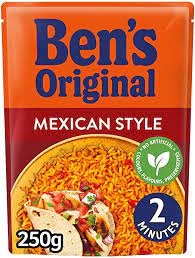 MASBens Original Mexican Style Microwave Rice 250g-Food