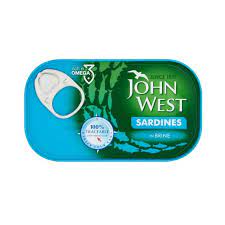 MASJohn West Sardines in Brine 120g-Fd