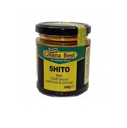 MASGhana Best Shito Hot 160g Box of 12-Fd