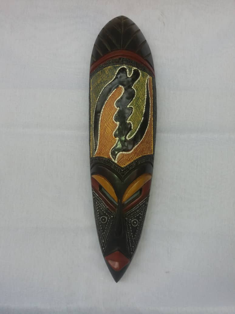African Wooden Wall Decor Masks