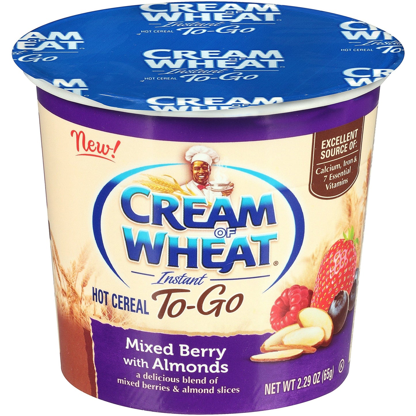 MASCream of Wheat Mixed Berry Pots 65g Box of 6-Fd