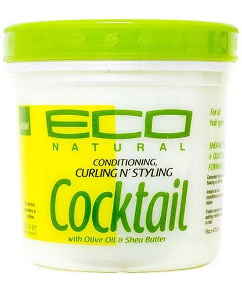 Eco Natural Curl N Styling Cocktail With Olive Oil And Shea Butter