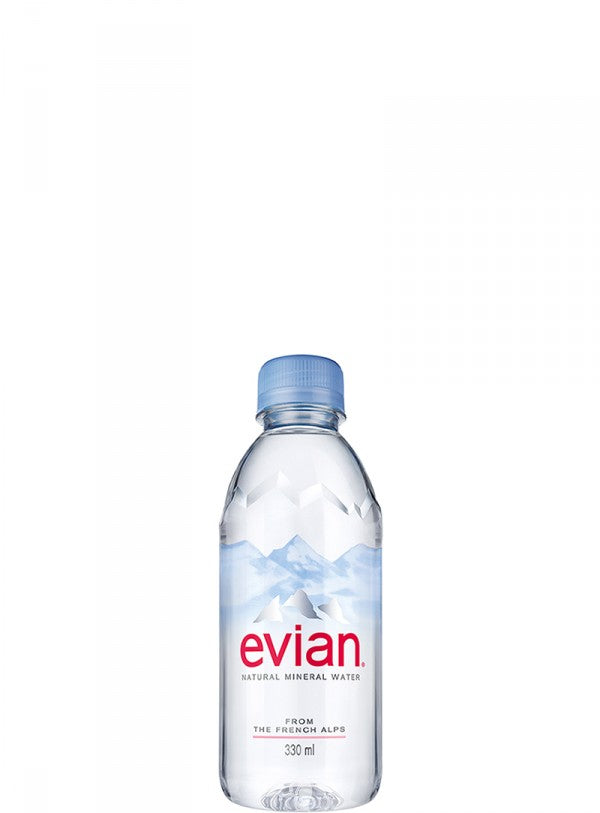Evian Still Natural Mineral Water  330ml-Food