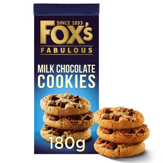 MASFOX'S Fabulous Milk Chocolate Cookies 180g-Food