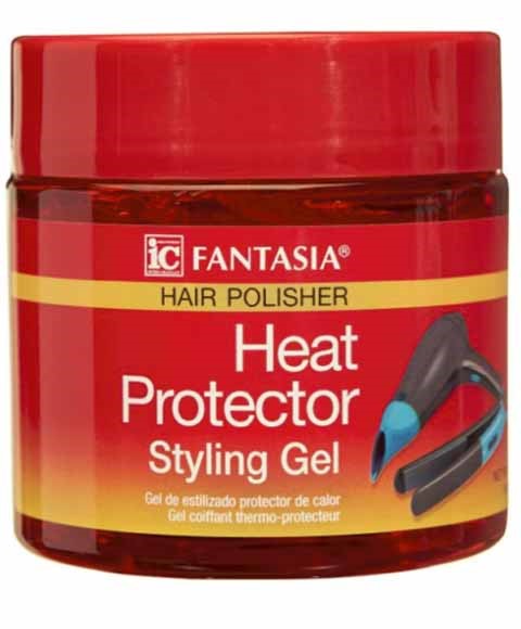 Fantasia Hair Polisher Heat Protector Styling Gel