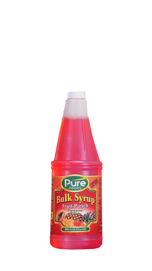 MASPure Fruit Punch Syrup 1L Box of 12-Fd