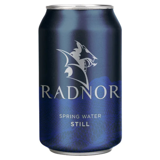 MASRadnor Still Spring Water Can 24 x 330ml-Food