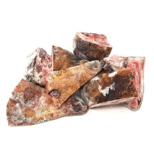 Frozen Smoked Lamb / Sheep / Goat Head