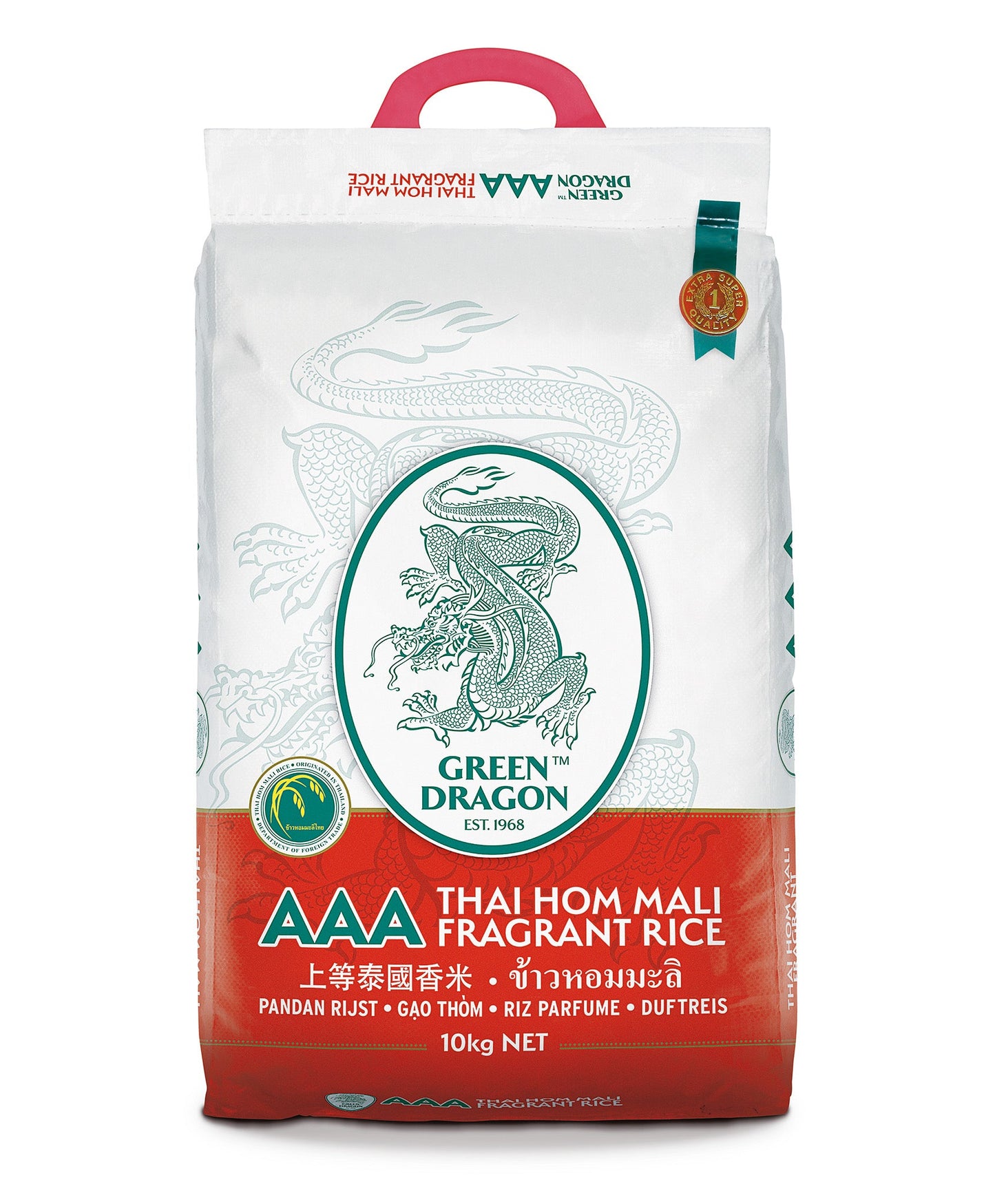 MASDragon Fragrant Rice 10kg-Fd