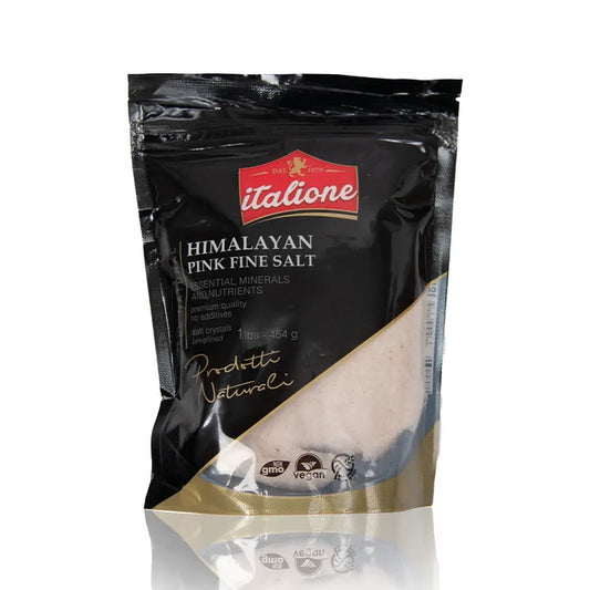 Italione Pink Himalayan Fine Salt  1 x 454g