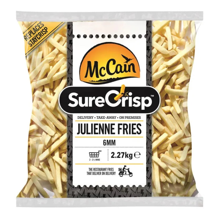 MASMcCain SureCrisp Julienne Fries 4x2.27kg-Food