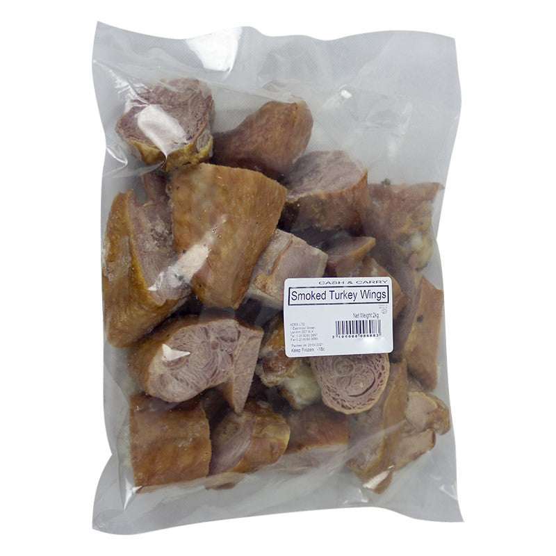 MASFrozen Smoked Turkey Wings 2kg-Fd