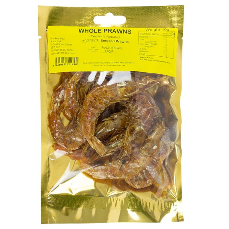 MASSmoked Whole Prawns 40g-Fd