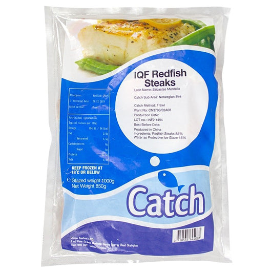 Frozen Red Bream Fish Steaks 850g