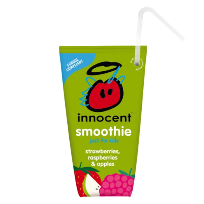 MASInnocent Strawberries Raspberries & Apples Smoothie For Kids 16 x 150ml-Food